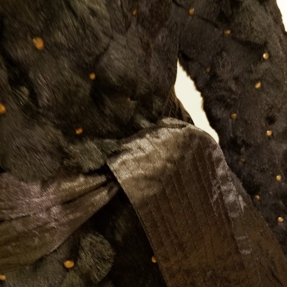 SOLD!!! Rabbit Fur Jacket - NEW! - Picture 2 of 8