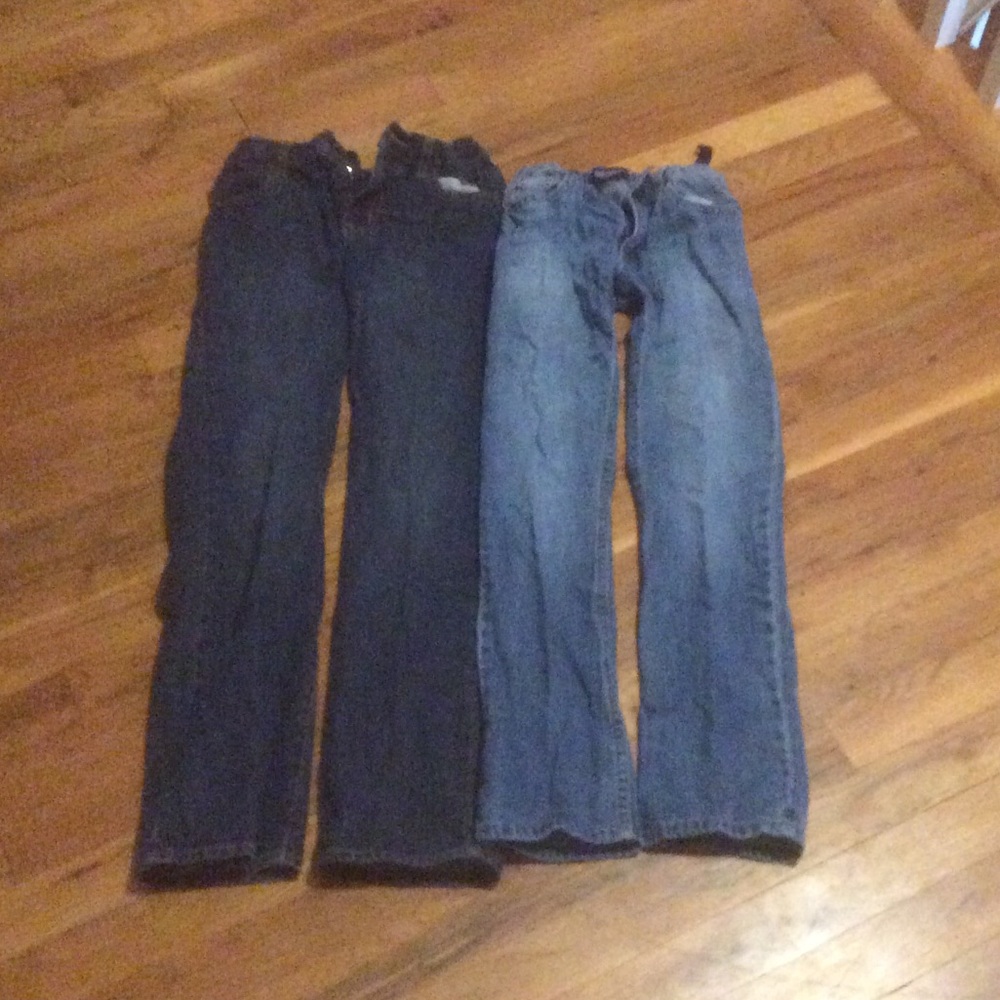 Dark and light boys skinny jeans
