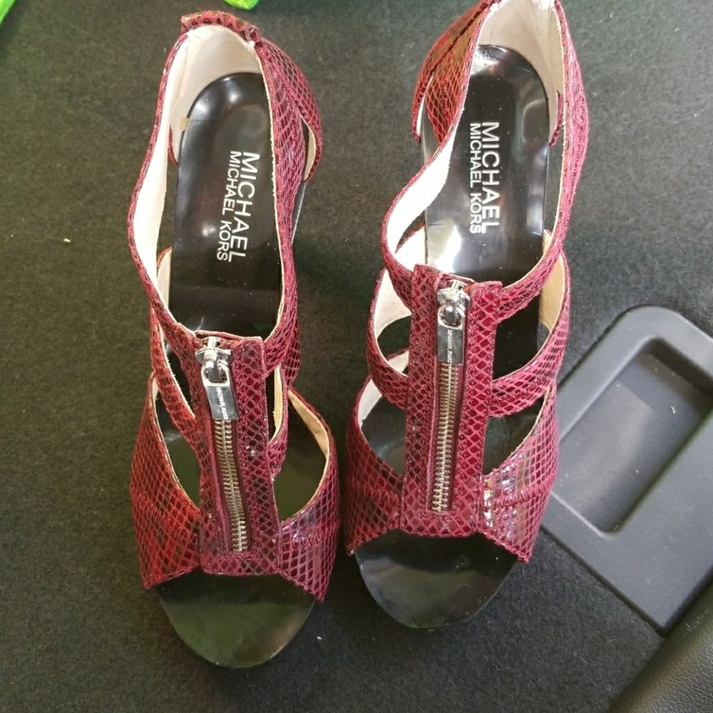 MK high heels Sandals