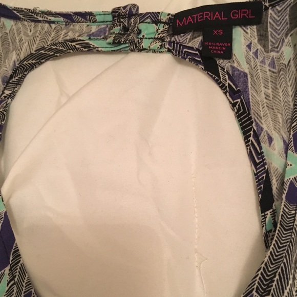 **SOLD!**MATERIAL GIRL MACYS CUT OUT DRESS SIZE XS - Picture 3 of 5