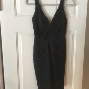 Boutique Lace Little Black Dress.