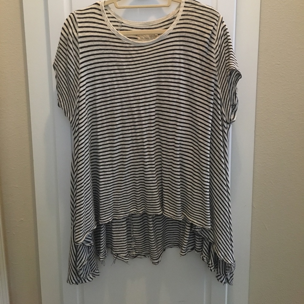 Free People We the Free Striped Shirt