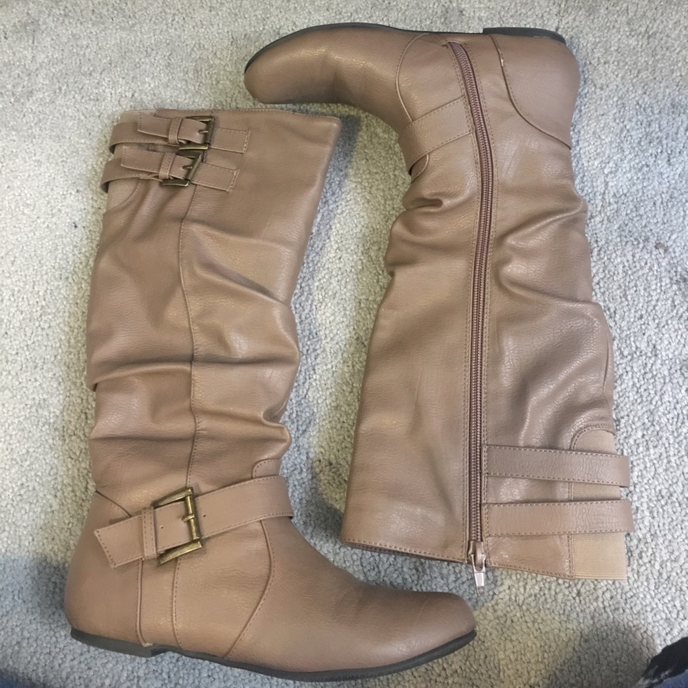 Soft brown boots