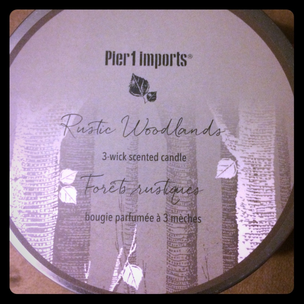 Pier 1 Imports 3 wick candle