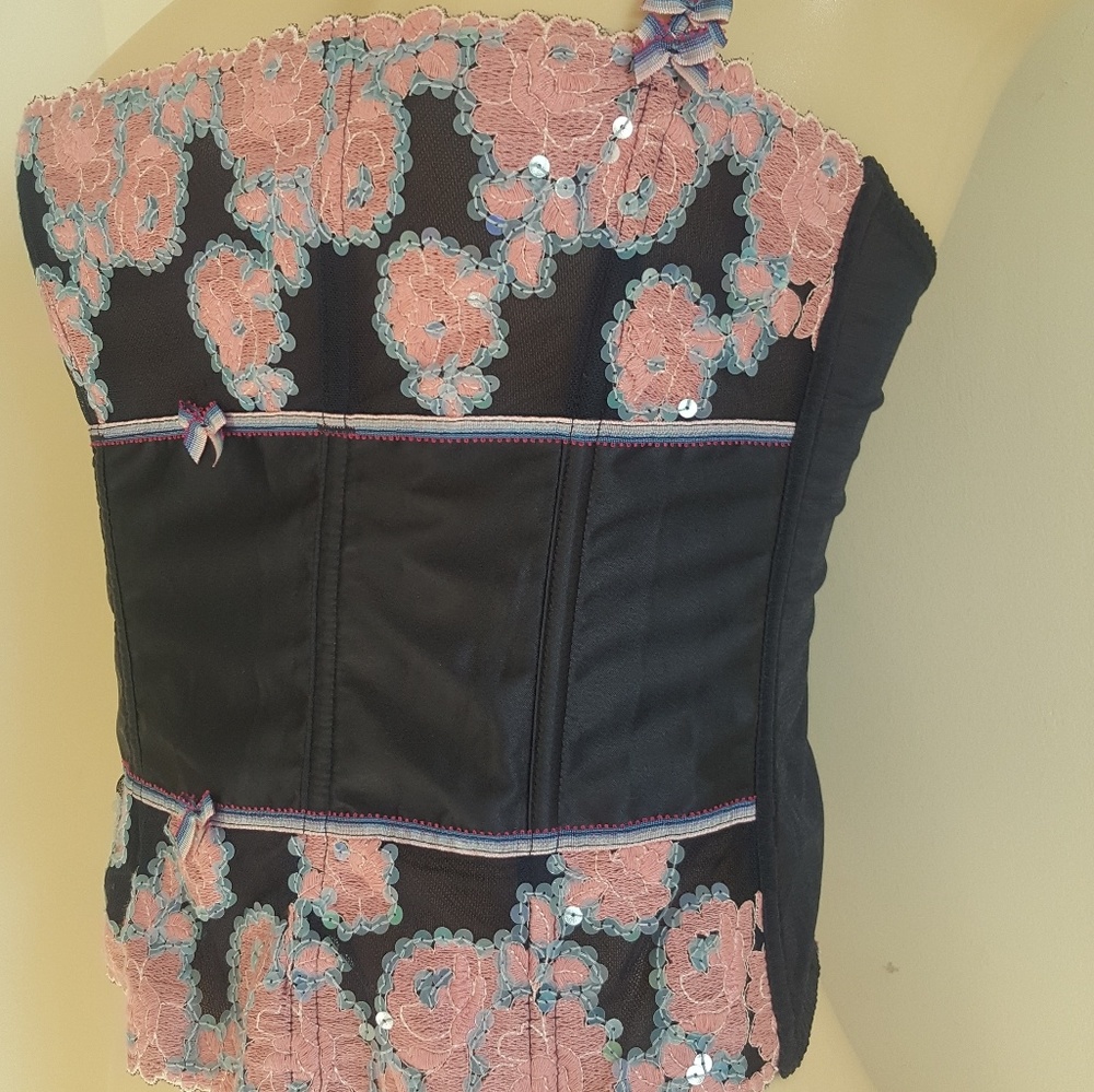 Victoria's Secret embellished bustier lingerie