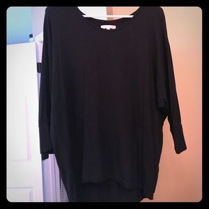Joan Vass small black tunic/ top