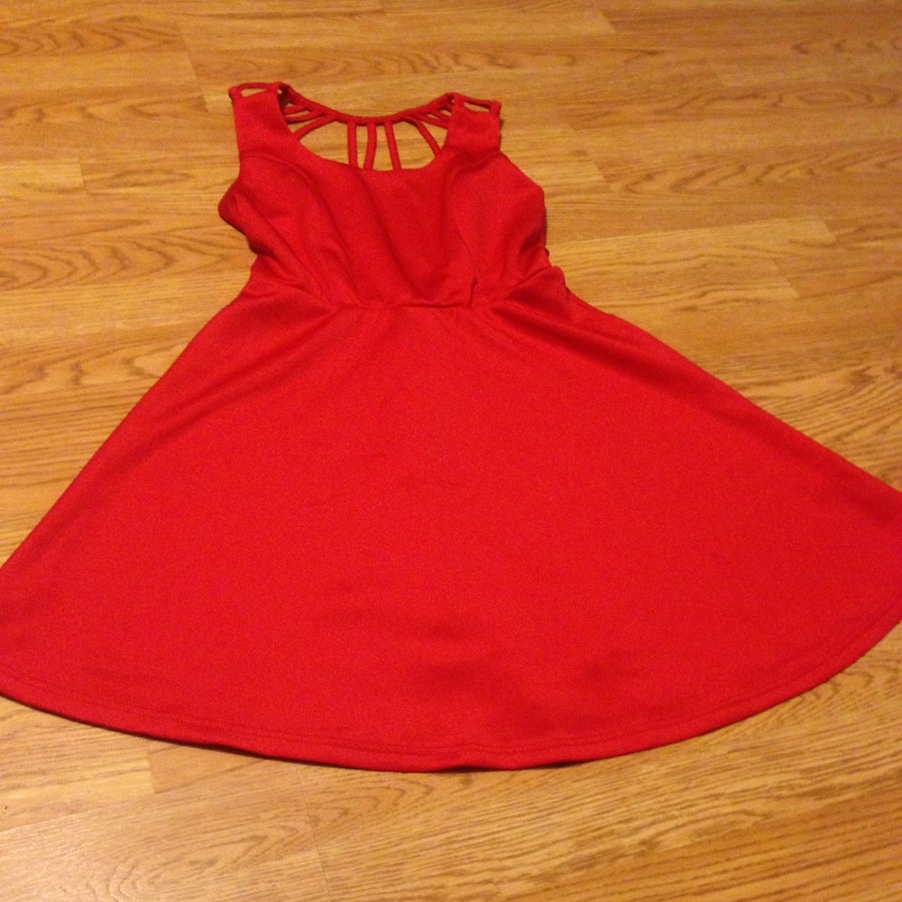 Beautiful red dress