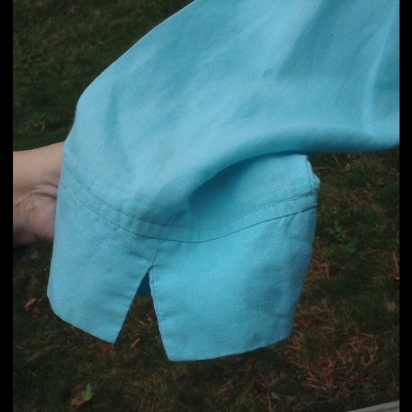 Chico's Linen Jacket - Picture 3 of 4