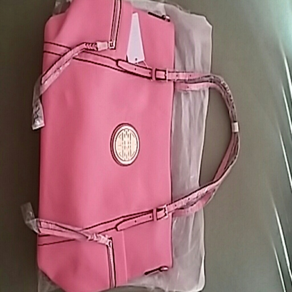Pink handbag