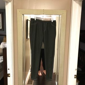 Black Jeggings size XL BRAND NEW
