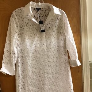 Talbots white Dress