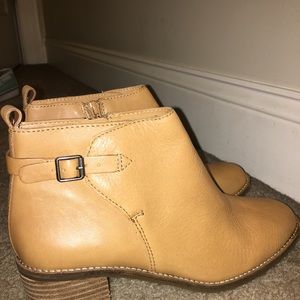 Lucky Brand Tan Booties