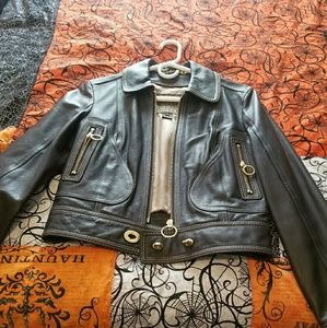Coach leather jacket