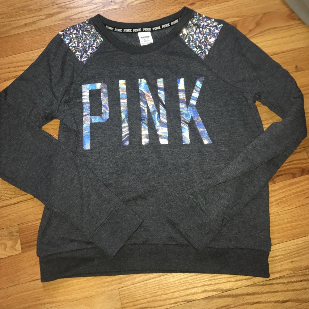 Bling Victoria secret swear shirt