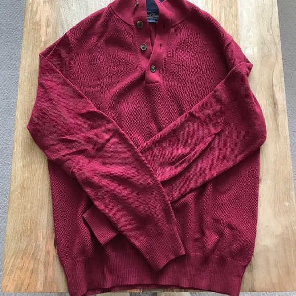 ⭐️ HP⭐️ Brooks Brothers cotton/cashmere pullover - Picture 2 of 3