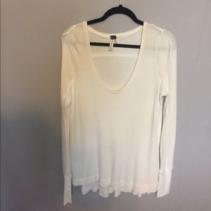 Free people scoop neck thermal