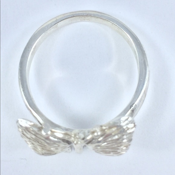 .925  sterling silver butterfly ring - Picture 4 of 5