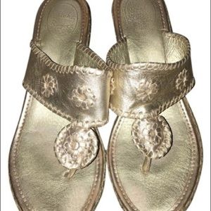 JACK ROGERS | TAN WEDGES