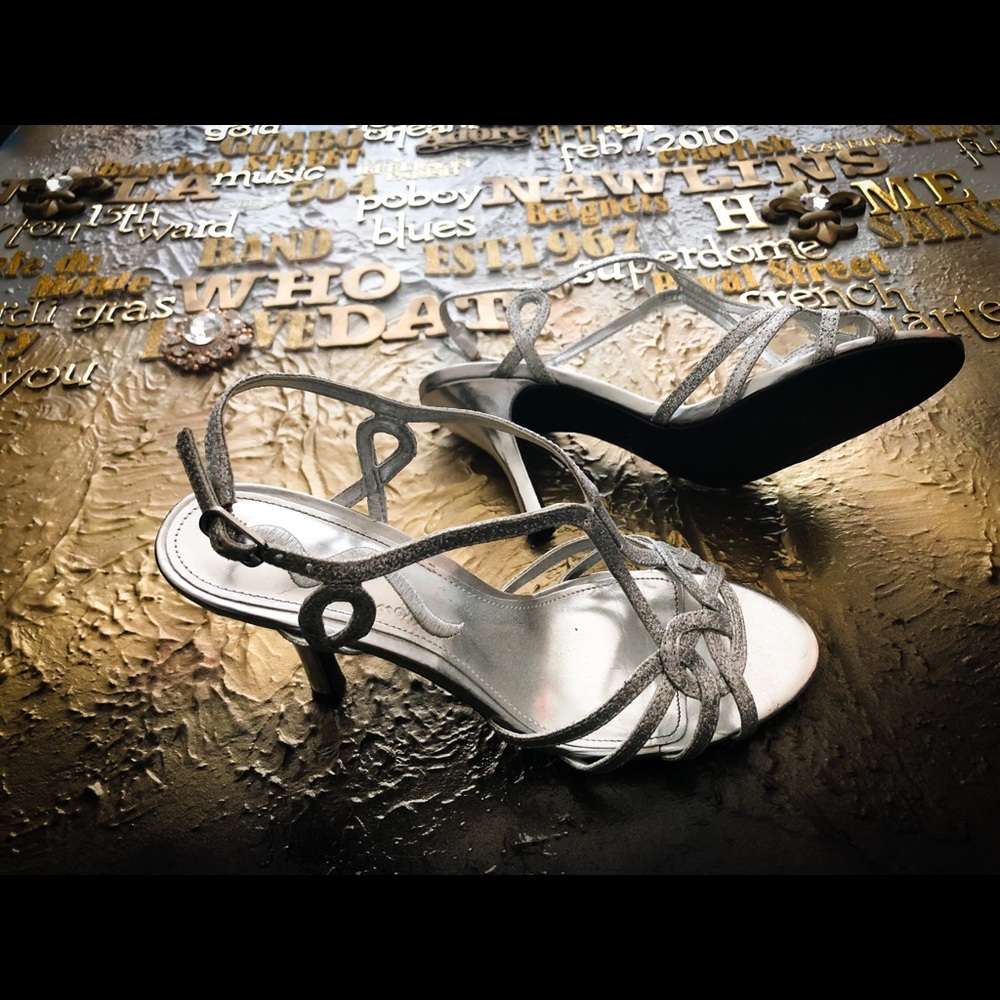 🔥Nina🔥Silver Heels - Picture 3 of 8