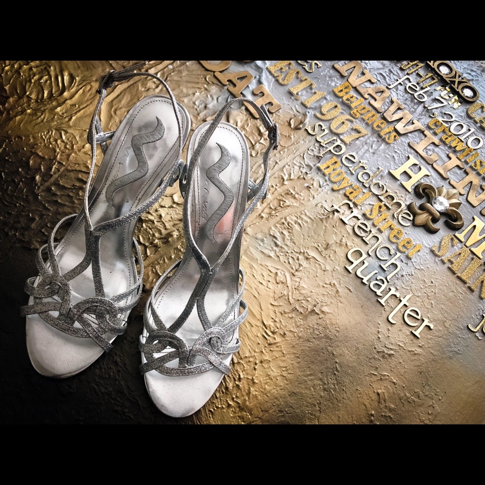 🔥Nina🔥Silver Heels - Picture 4 of 8