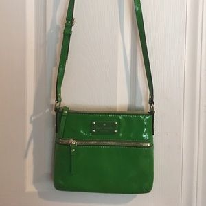 Gorgeous Kate Spade Patent Green Crossbody  Bag