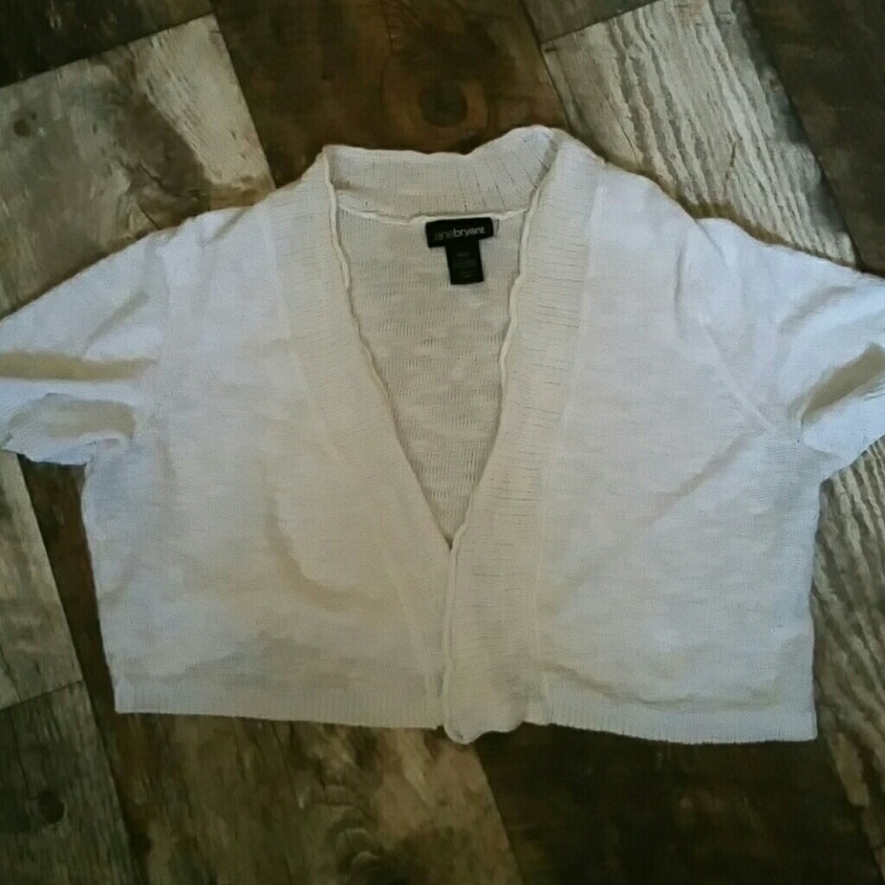 White Lane Bryant Shrug 14/16