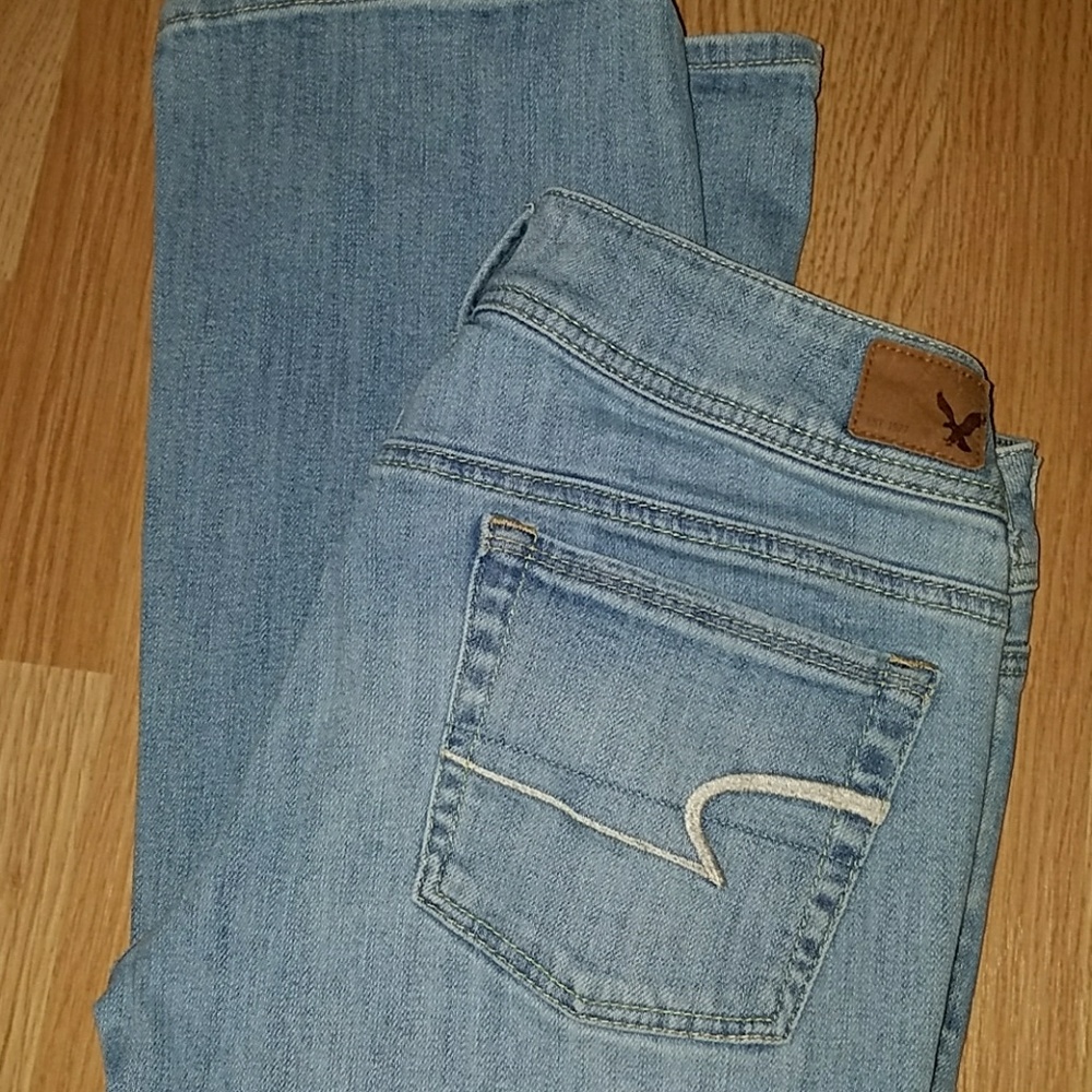 American Eagle kick boot stretch jeans