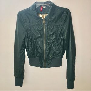Faux leather jacket H&M