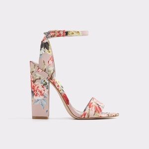 BRAND NEW! NEVER WORN SZ 8 ALDO MIYAA FLORAL HEELS