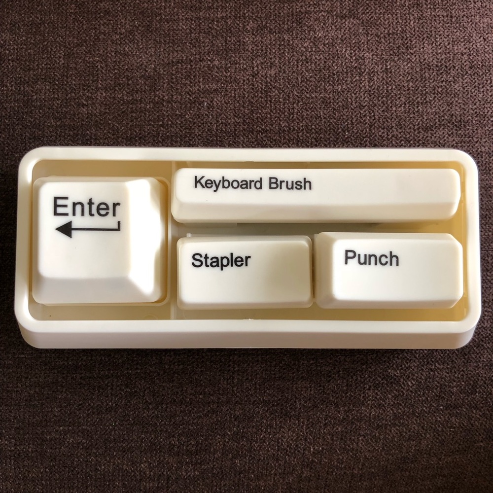 Desk Stationary ! Cute keyboard style 🌈