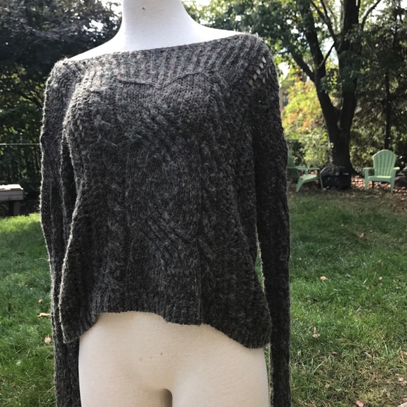 Classic Cropped Free People Cropped Sweater - - Picture 3 of 6