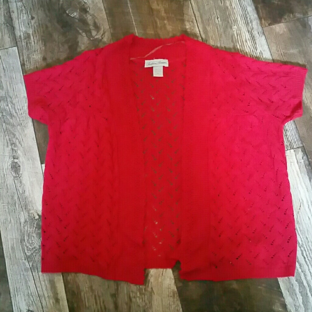 Dark Pink XL Fashion Avenue Cardigan