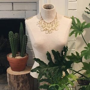 Dangle Bead Statement Necklace