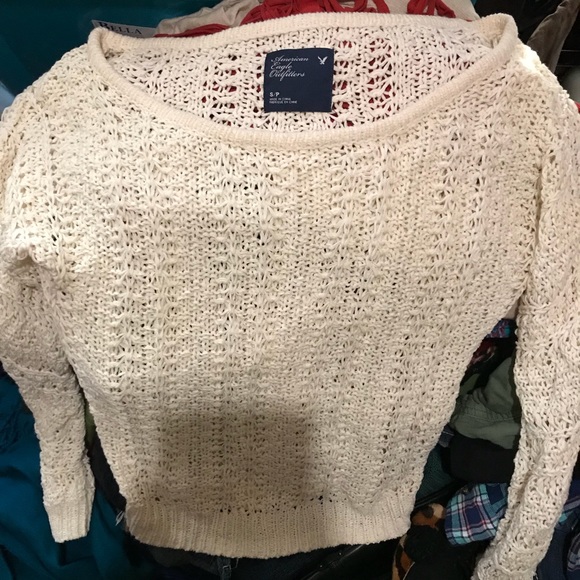 American Eagle Outfitters Open Stitched Sweater - Picture 2 of 2