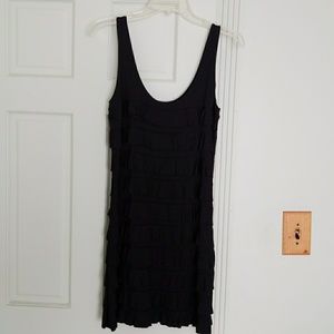 Express black ruffle Dress