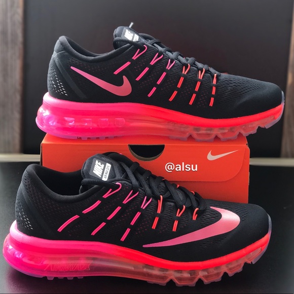 NWT Nike Air Max 2016 Black WMNS - Picture 2 of 7