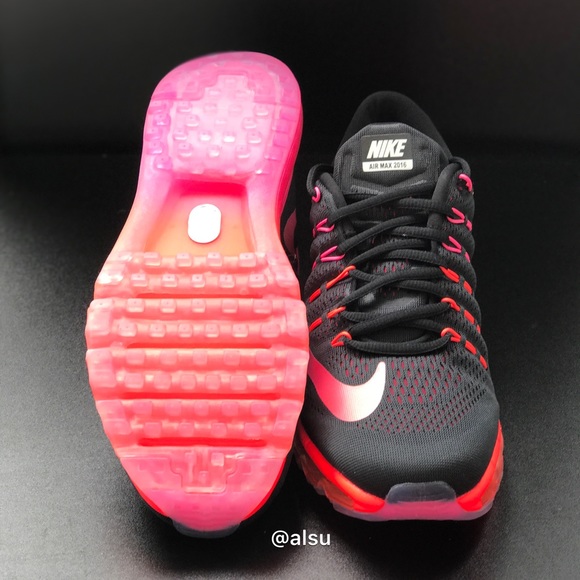 NWT Nike Air Max 2016 Black WMNS - Picture 4 of 7
