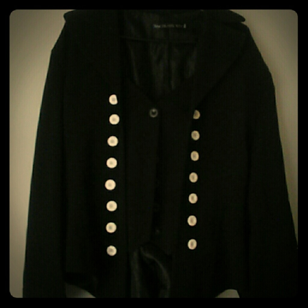 Black suit jacket