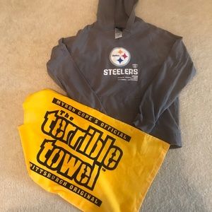 🌓REEBOK Steelers sweatshirt🌗