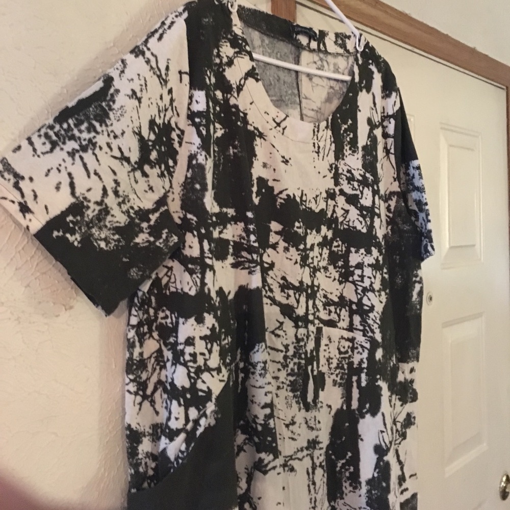 Black and White Dress