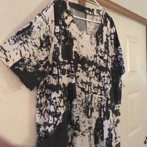 Black and White Dress