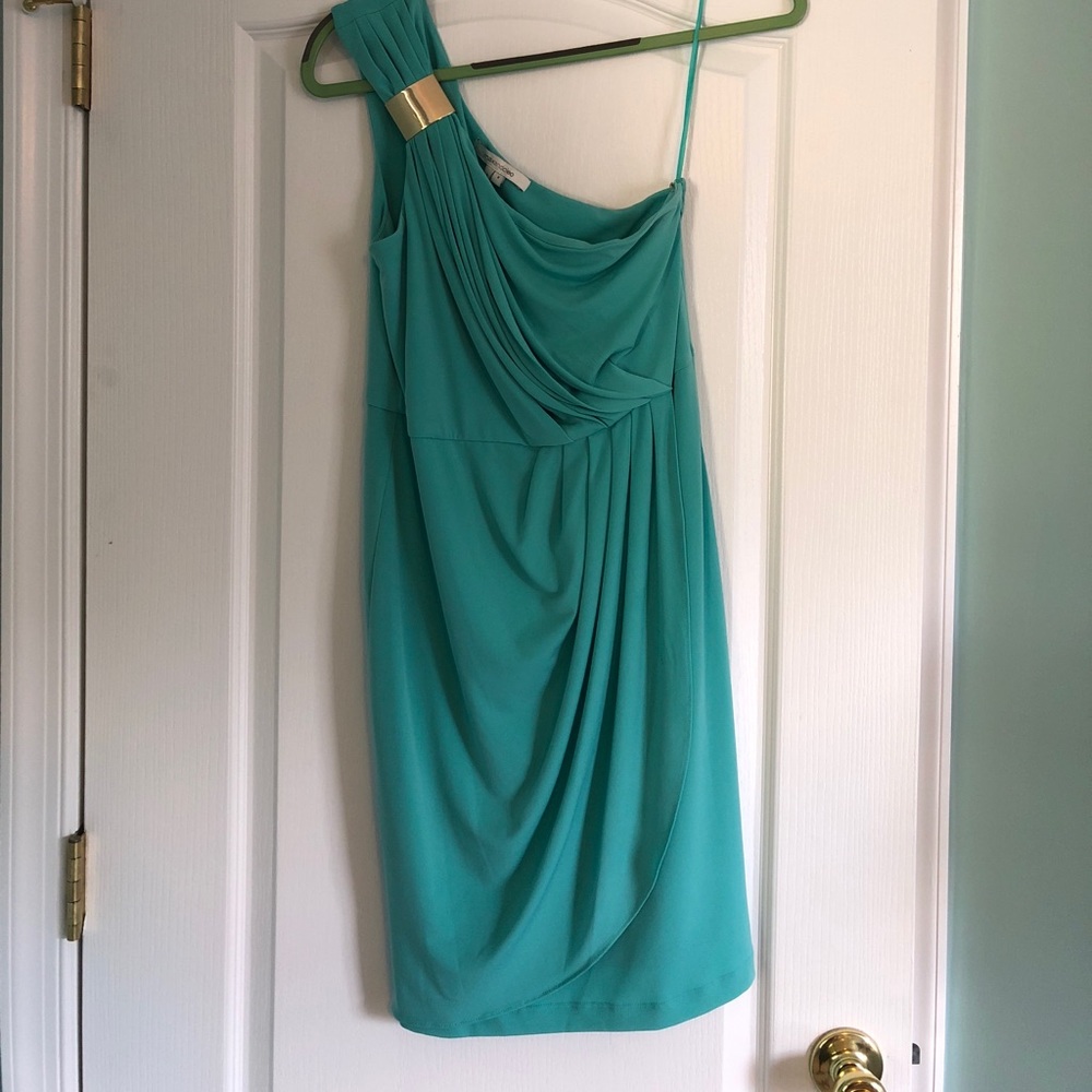 Max and Cleo one shoulder dress