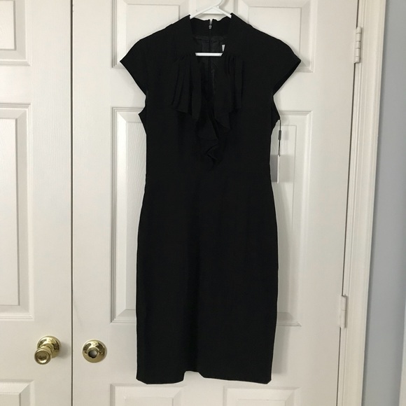 *SOLD* 
Black Calvin Klein Cocktail Dress - Picture 1 of 4