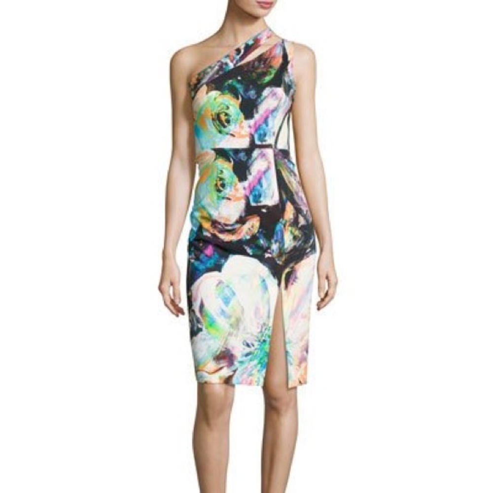 ✨NYE SALE✨NWOT Black Halo Yara Multicolor Cocktail