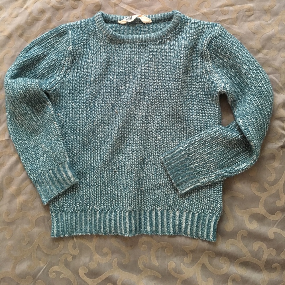 Blue Knit Sweater