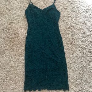 Lulus lace midi dress