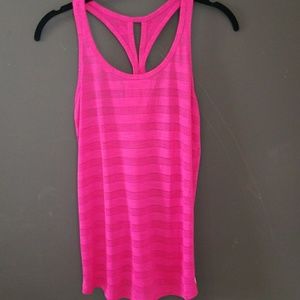 90 Degree By Reflex Pink Mesh Active Top