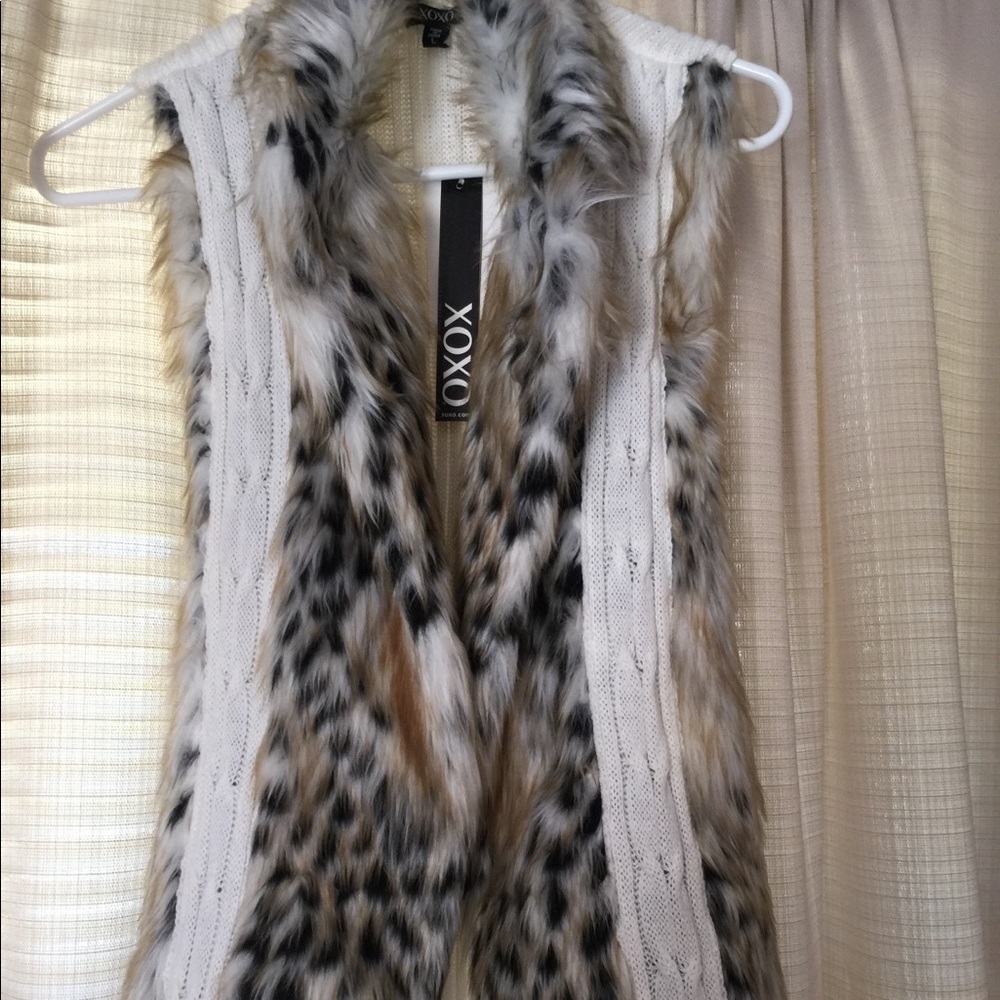 Animal Print Vest