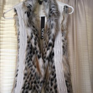 Animal Print Vest