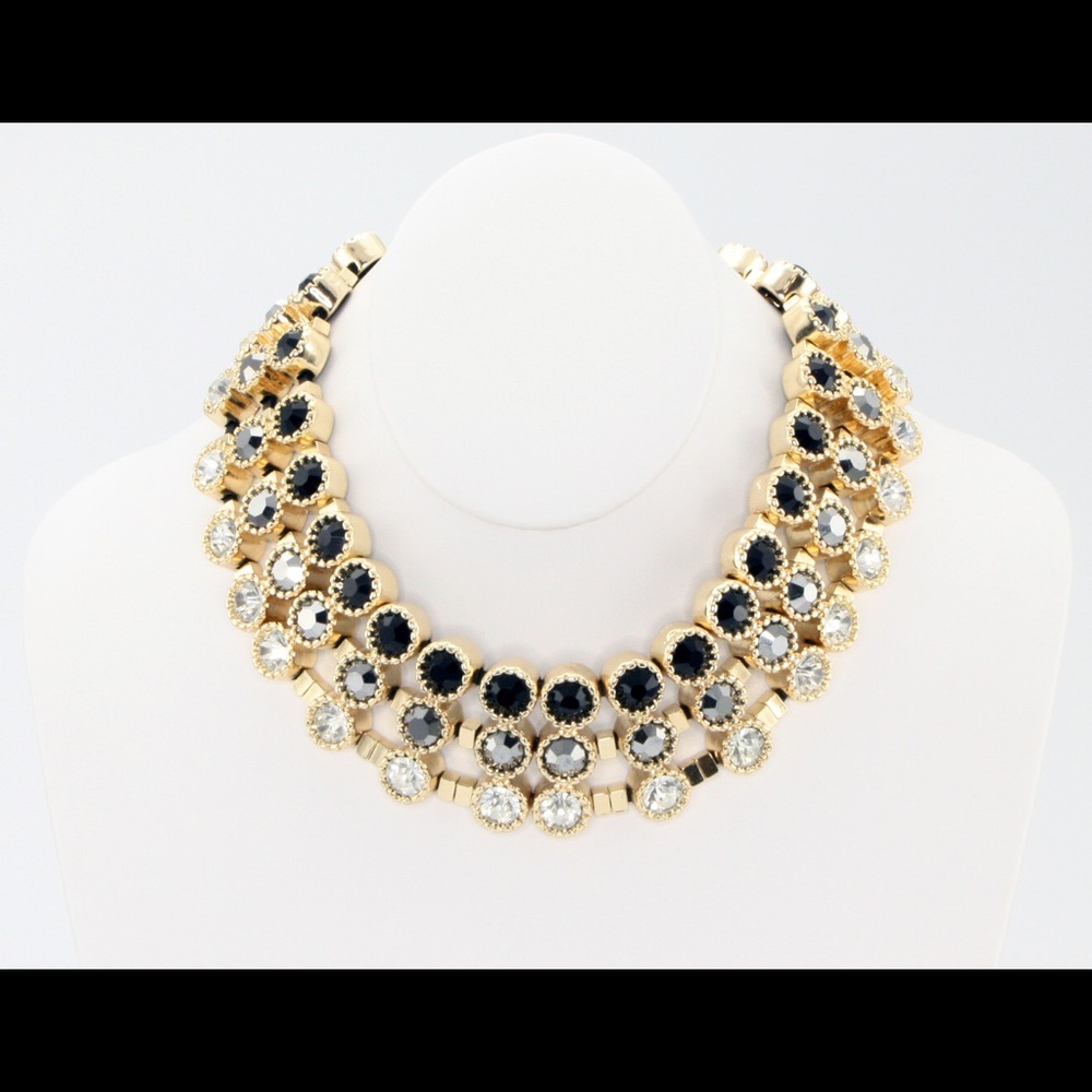 Adia Kibur Layered Crystal Choker